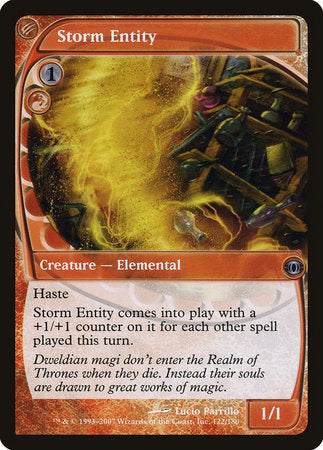 Storm Entity [Future Sight] | Tabernacle Games