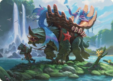Vodalian Mindsinger Art Card [Dominaria United Art Series] | Tabernacle Games