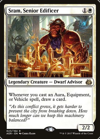 Sram, Senior Edificer [Aether Revolt] | Tabernacle Games