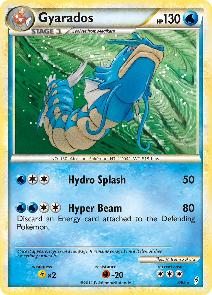 Gyarados (7/95) [HeartGold & SoulSilver: Call of Legends] | Tabernacle Games