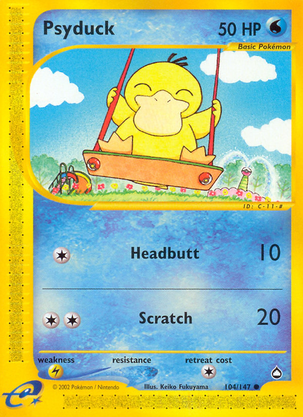 Psyduck (104/147) [Aquapolis] | Tabernacle Games