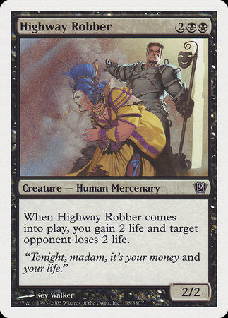 Highway Robber [Ninth Edition] | Tabernacle Games