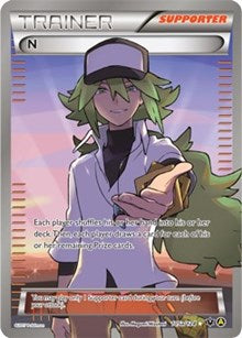 N (105a/124) (Alternate Art Promo) [XY: Fates Collide] | Tabernacle Games