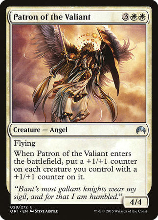 Patron of the Valiant [Magic Origins] | Tabernacle Games