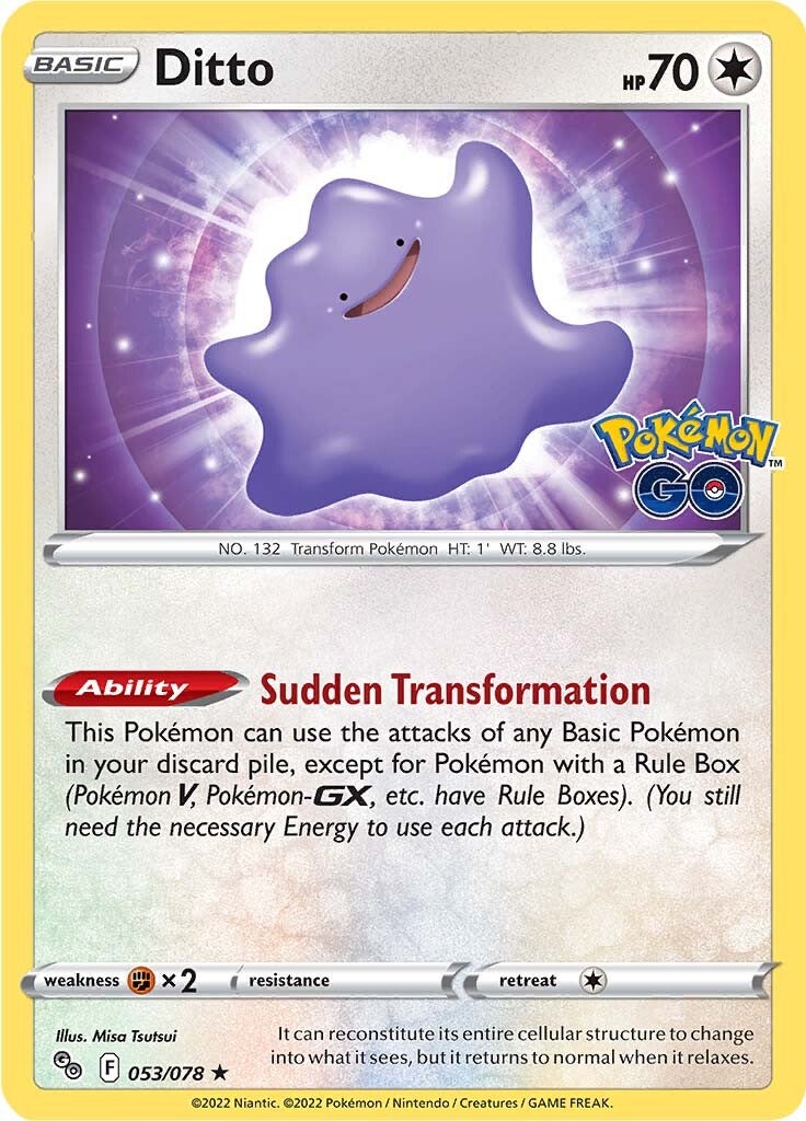 Ditto (053/078) [Pokémon GO] | Tabernacle Games