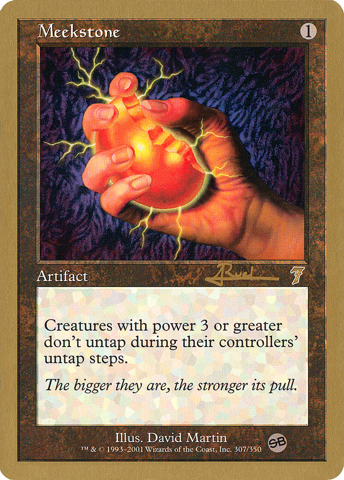 Meekstone (Antoine Ruel) (SB) [World Championship Decks 2001] | Tabernacle Games