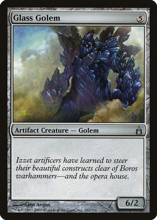 Glass Golem [Ravnica: City of Guilds] | Tabernacle Games