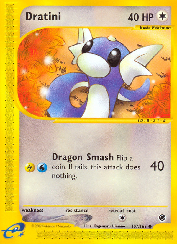 Dratini (107/165) [Expedition: Base Set] | Tabernacle Games