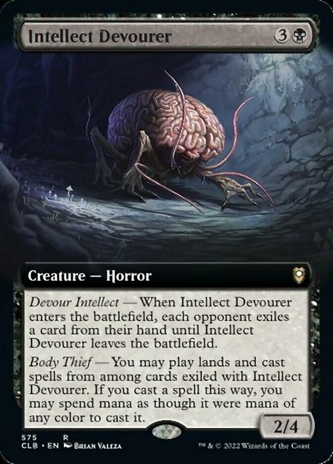 Intellect Devourer (Extended Art) [Commander Legends: Battle for Baldur's Gate] | Tabernacle Games