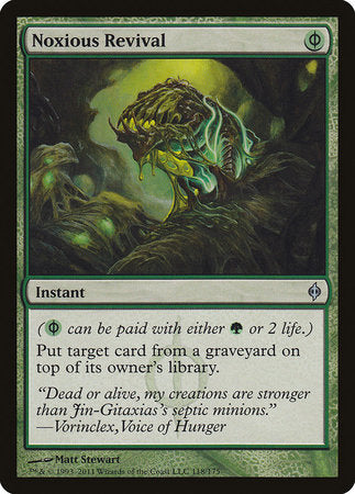 Noxious Revival [New Phyrexia] | Tabernacle Games