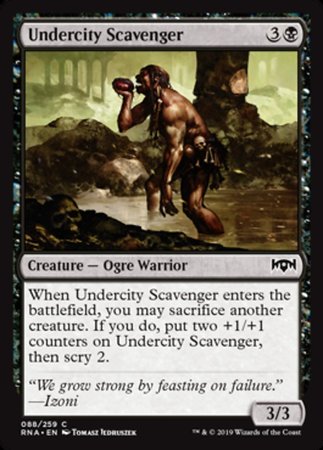 Undercity Scavenger [Ravnica Allegiance] | Tabernacle Games