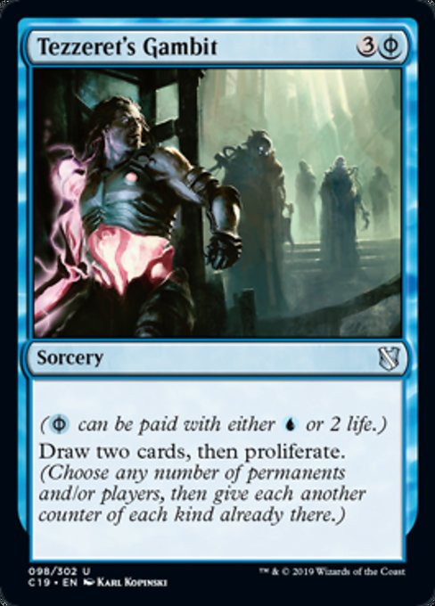 Tezzeret's Gambit [Commander 2019] | Tabernacle Games