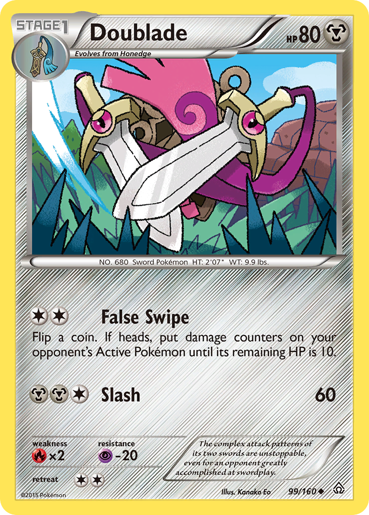 Doublade (99/160) [XY: Primal Clash] | Tabernacle Games