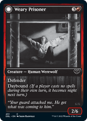 Weary Prisoner // Wrathful Jailbreaker [Innistrad: Double Feature] | Tabernacle Games