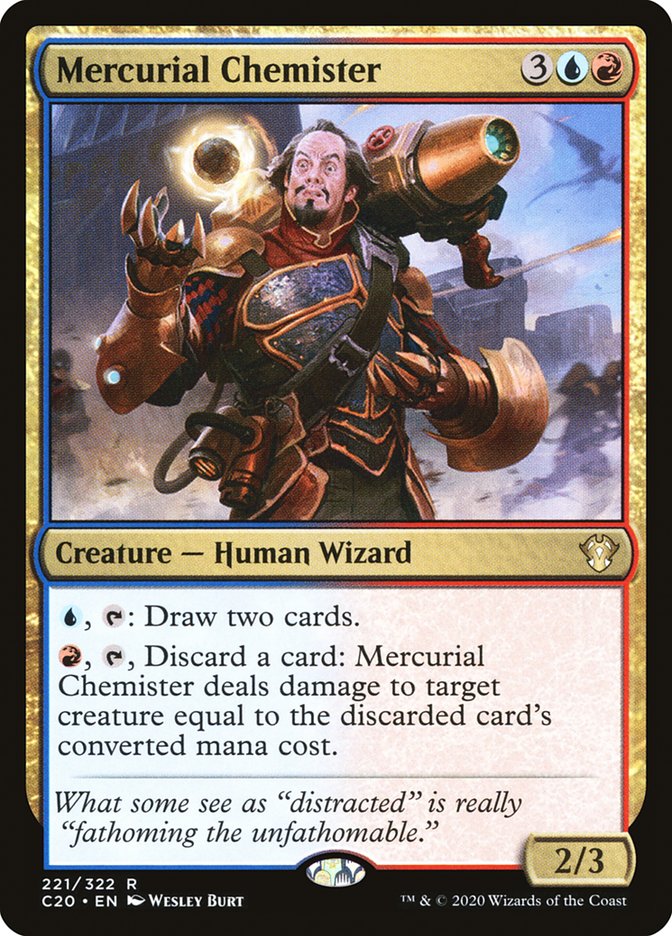 Mercurial Chemister [Commander 2020] | Tabernacle Games
