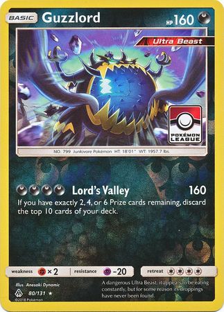 Guzzlord (80/131) (League Promo) [Sun & Moon: Forbidden Light] | Tabernacle Games