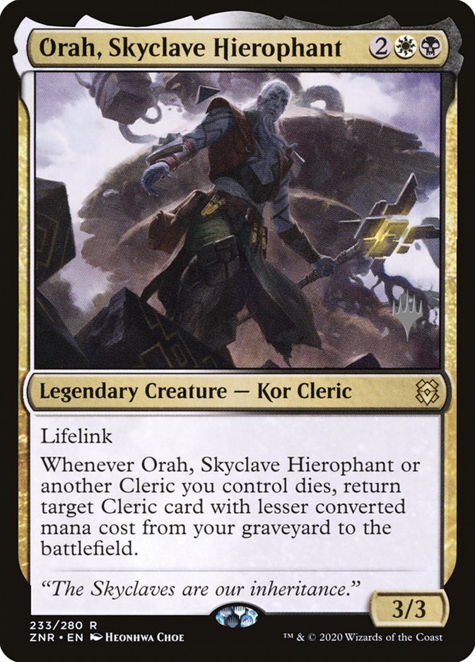 Orah, Skyclave Hierophant (Promo Pack) [Zendikar Rising Promos] | Tabernacle Games