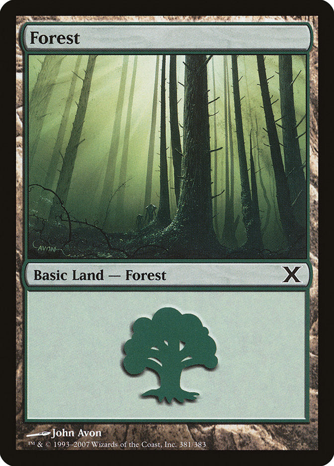 Forest (381) [Tenth Edition] | Tabernacle Games