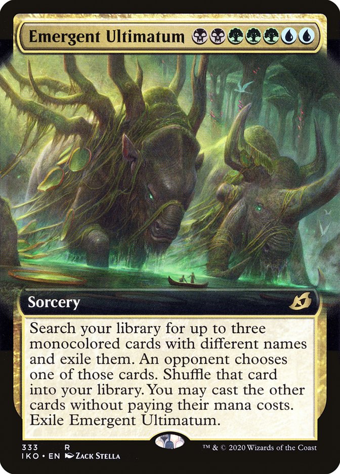 Emergent Ultimatum (Extended Art) [Ikoria: Lair of Behemoths] | Tabernacle Games