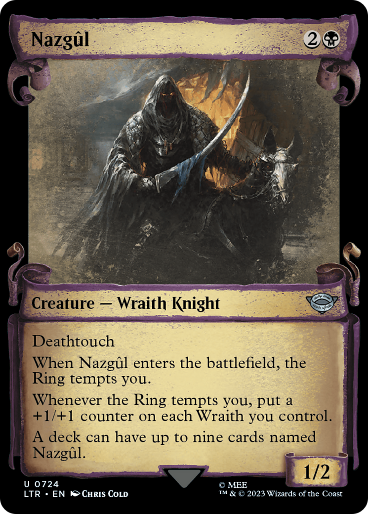 Nazgul (0724) [The Lord of the Rings: Tales of Middle-Earth Showcase Scrolls] | Tabernacle Games