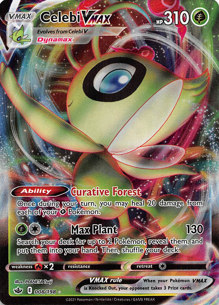 Celebi VMAX (008/198) [Sword & Shield: Chilling Reign] | Tabernacle Games