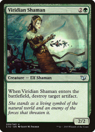 Viridian Shaman [Commander 2015] | Tabernacle Games