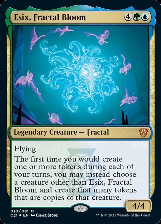 Esix, Fractal Bloom [Commander 2021] | Tabernacle Games