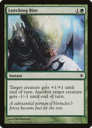 Leeching Bite [New Phyrexia] | Tabernacle Games