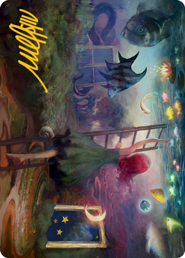 Lucid Dreams Art Card (Gold-Stamped Signature) [Modern Horizons 2 Art Series] | Tabernacle Games