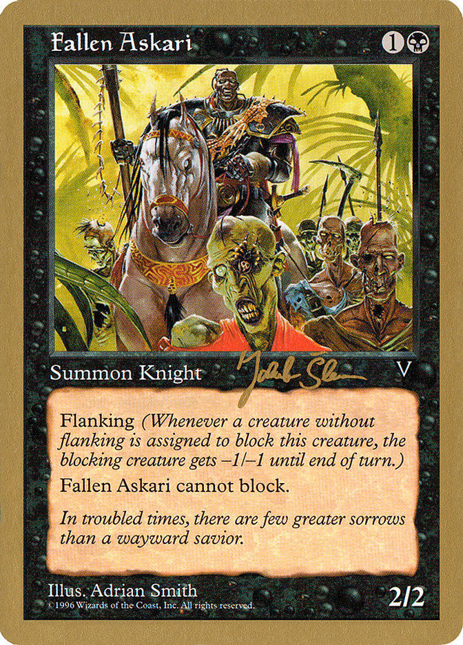 Fallen Askari (Jakub Slemr) [World Championship Decks 1997] | Tabernacle Games