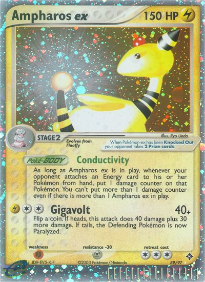 Ampharos ex (89/97) [EX: Dragon] | Tabernacle Games