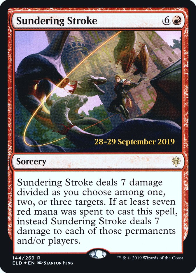 Sundering Stroke  [Throne of Eldraine Prerelease Promos] | Tabernacle Games