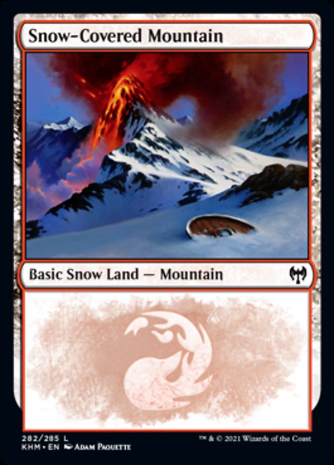 Snow-Covered Mountain (282) [Kaldheim] | Tabernacle Games