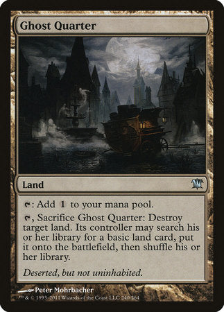 Ghost Quarter [Innistrad] | Tabernacle Games