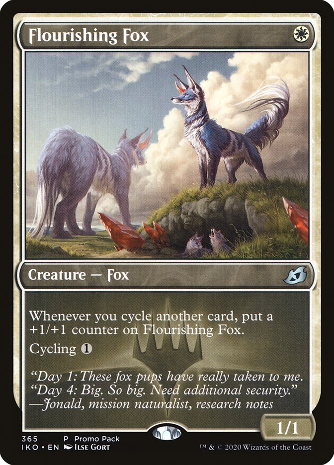 Flourishing Fox (Promo Pack) [Ikoria: Lair of Behemoths Promos] | Tabernacle Games