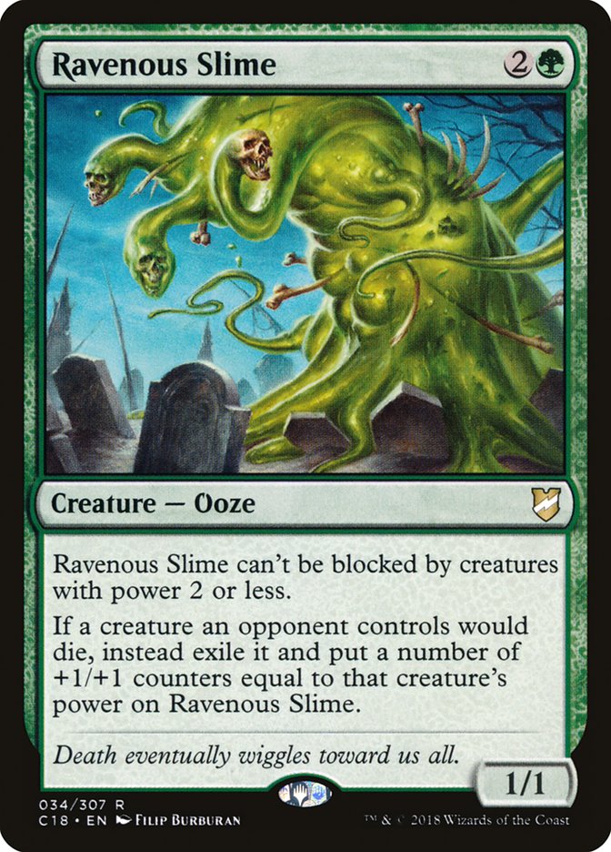 Ravenous Slime [Commander 2018] | Tabernacle Games