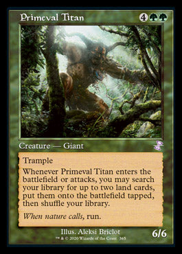 Primeval Titan (Timeshifted) [Time Spiral Remastered] | Tabernacle Games