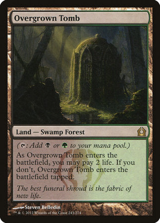 Overgrown Tomb [Return to Ravnica] | Tabernacle Games