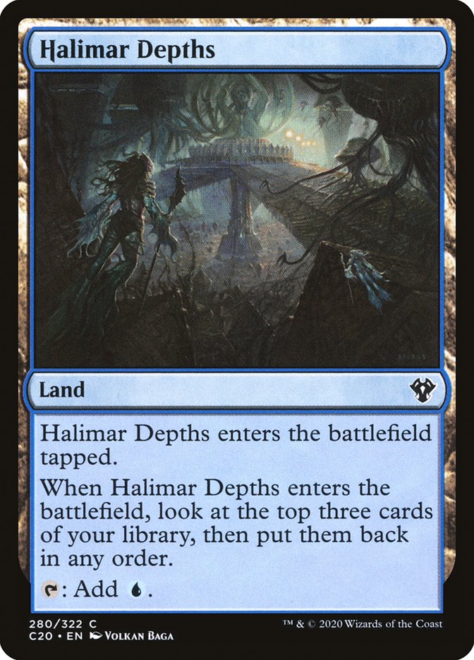 Halimar Depths [Commander 2020] | Tabernacle Games