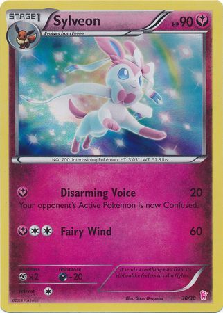 Sylveon (30/30) [XY: Trainer Kit - Sylveon] | Tabernacle Games