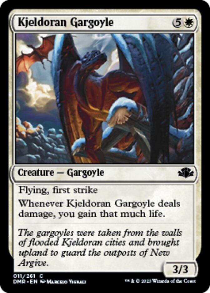 Kjeldoran Gargoyle [Dominaria Remastered] | Tabernacle Games