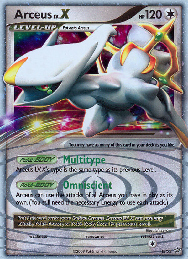 Arceus Lv.X (DP53) [Diamond & Pearl: Black Star Promos] | Tabernacle Games