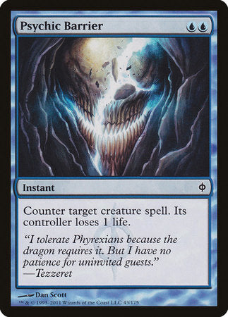 Psychic Barrier [New Phyrexia] | Tabernacle Games