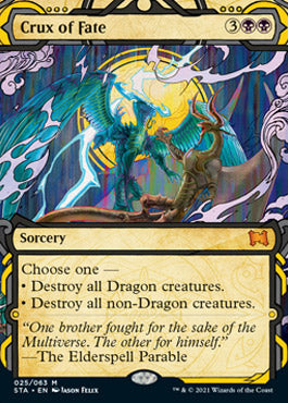 Crux of Fate (Etched Foil) [Strixhaven Mystical Archive] | Tabernacle Games