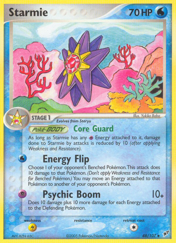 Starmie (48/107) [EX: Deoxys] | Tabernacle Games
