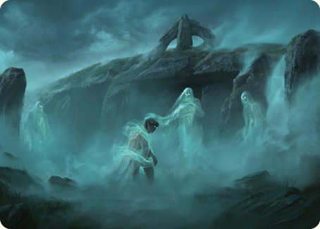 Fog on the Barrow-Downs Art Card [The Lord of the Rings: Tales of Middle-earth Art Series] | Tabernacle Games