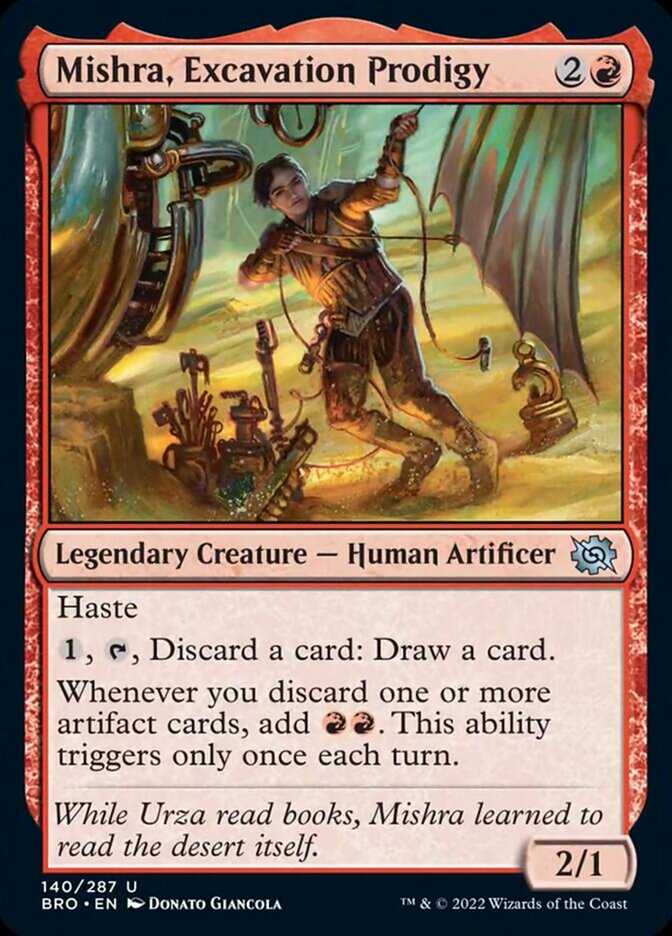 Mishra, Excavation Prodigy [The Brothers' War] | Tabernacle Games