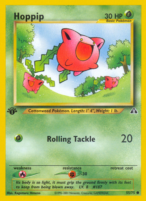 Hoppip (55/75) [Neo Discovery 1st Edition] | Tabernacle Games
