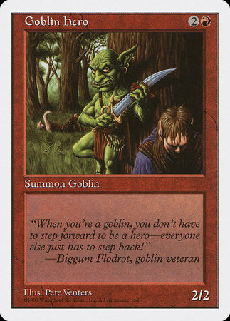 Goblin Hero [Fifth Edition] | Tabernacle Games