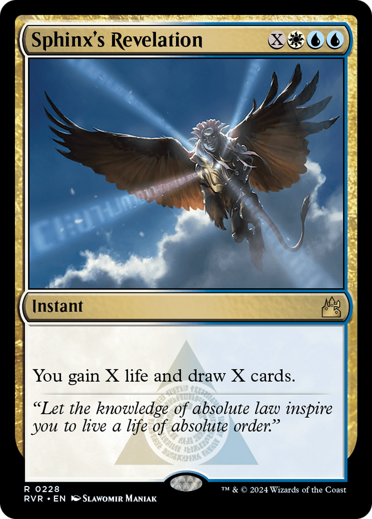 Sphinx's Revelation [Ravnica Remastered] | Tabernacle Games